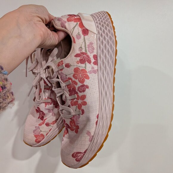 Nobull Blush Cherry Blossom Ripstop Running Shoes Pink Size 9.5 - Picture 6 of 7